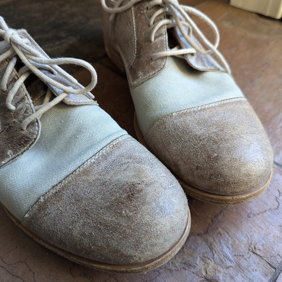 ROCKPORT distressed brogue lace up oxfords  11.5 - Picture 4 of 9